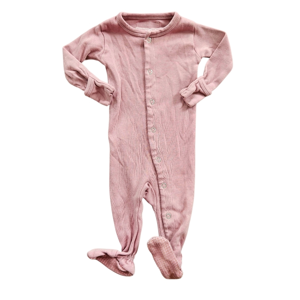 L'ovedBaby Organix Cotton 0-3 Month Footie